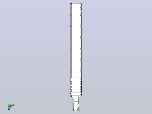 滚珠丝杠直线轴内置导轨TPA-GCR-150-2010C-L1000-M-M75-N3俯视缩略图