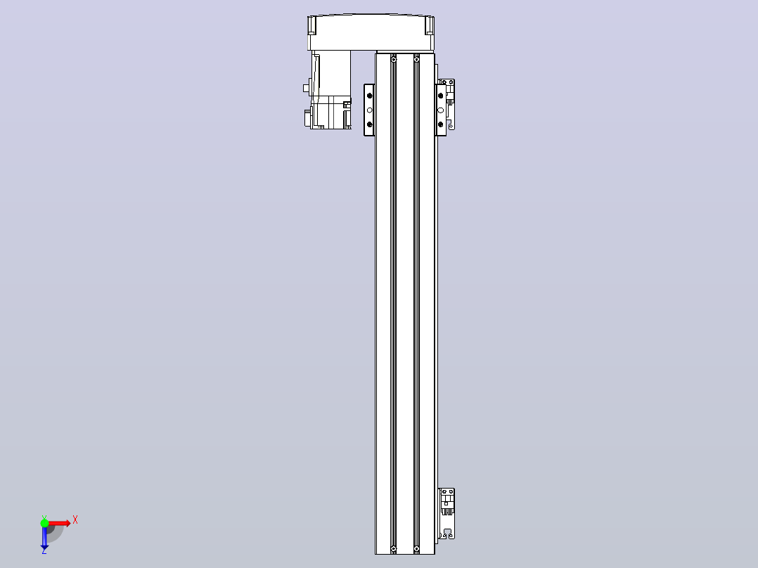 钢基模组TPA-KNR-6005C-500A1-ML-H1S2俯视图