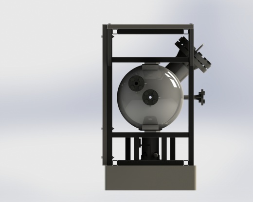 丙烷蓄能器 3D 模型缩略图
