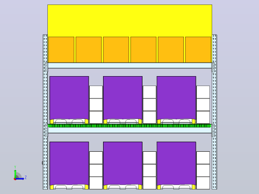 大型托盘架左视缩略图