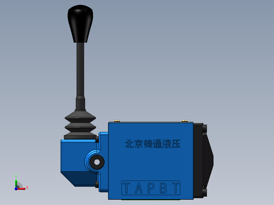 WMM10-F 手动换向阀前视图