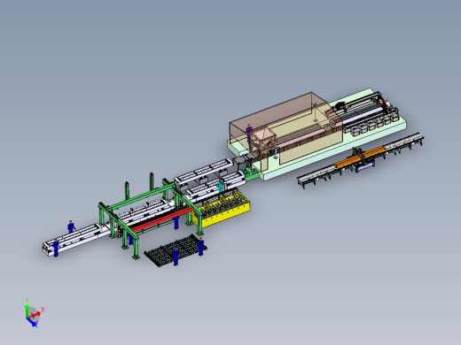 混凝土轨枕生产线