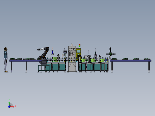 万向节生产线前视缩略图