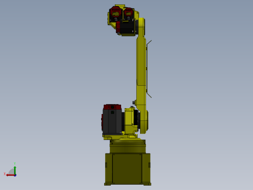 复杂机械臂后视缩略图
