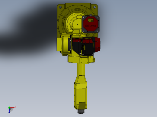 复杂机械臂俯视缩略图