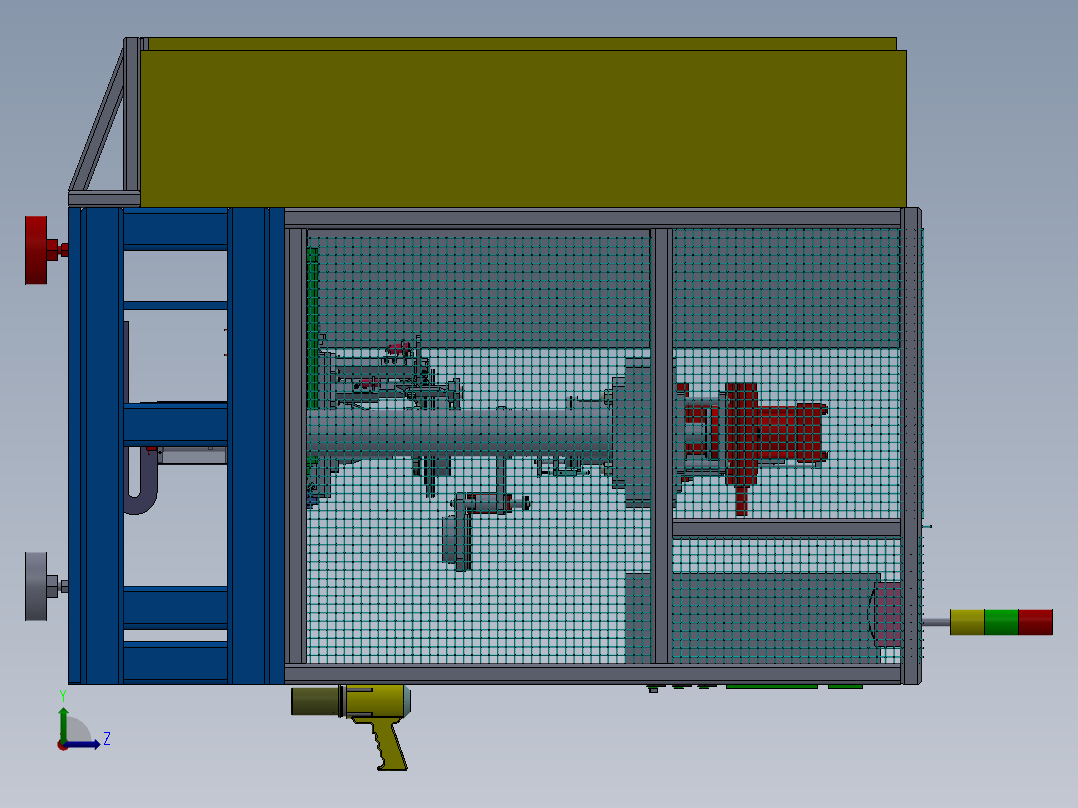 转向节总成自动装配机含bom单sw16可编辑左视图