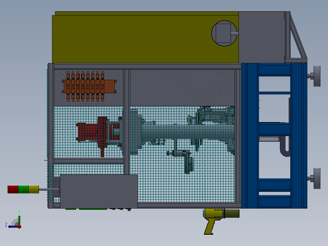 转向节总成自动装配机含bom单sw16可编辑右视图