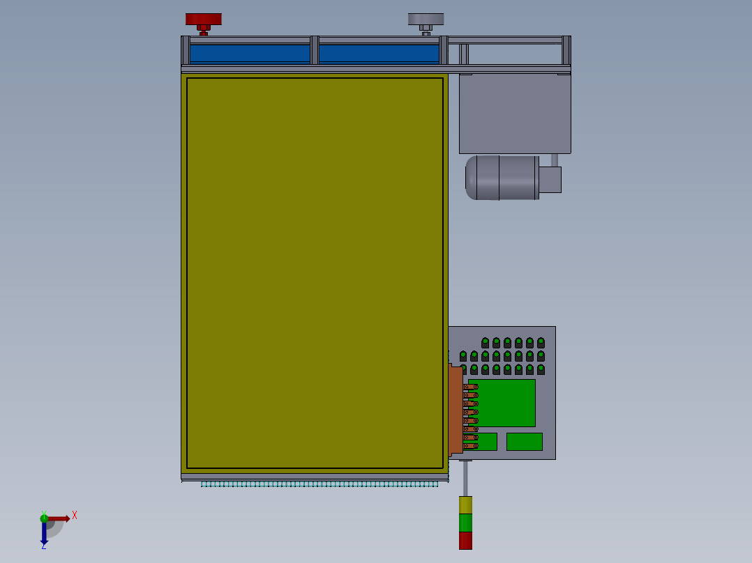 转向节总成自动装配机含bom单sw16可编辑俯视图