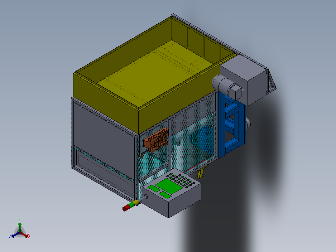 转向节总成自动装配机含bom单sw16可编辑正等轴测图