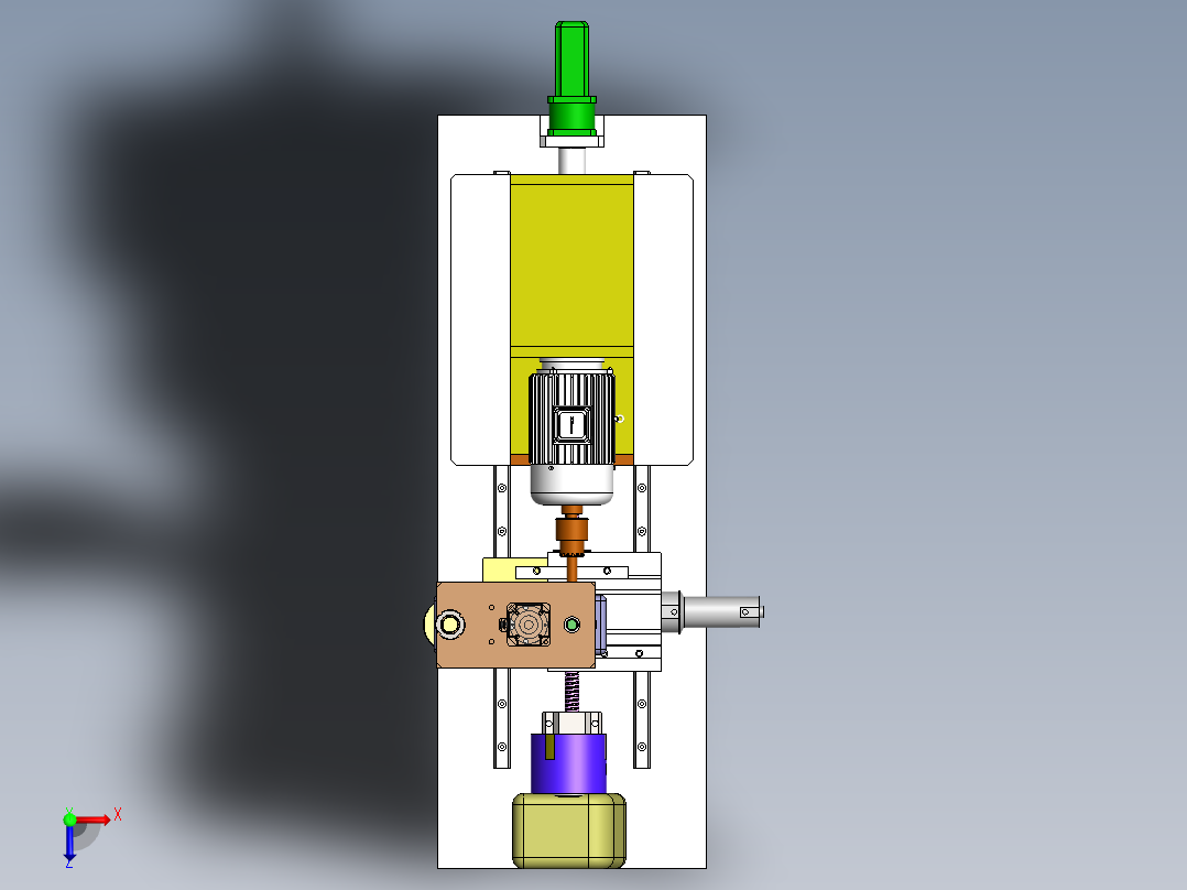 压缩机底座零件钻孔专机设计( 全部结清）俯视图