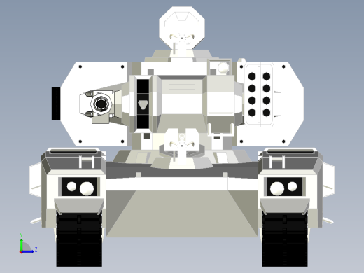 B3_USC TANK坦克模型左视缩略图