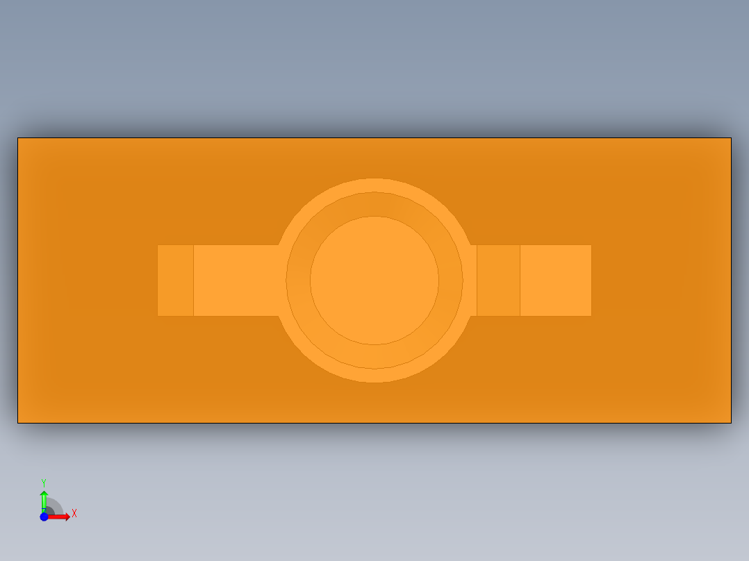 LED_Rectangular_Orange_2x5x7mm前视图