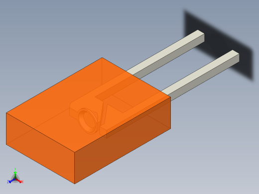 LED_Rectangular_Orange_2x5x7mm正等轴测缩略图