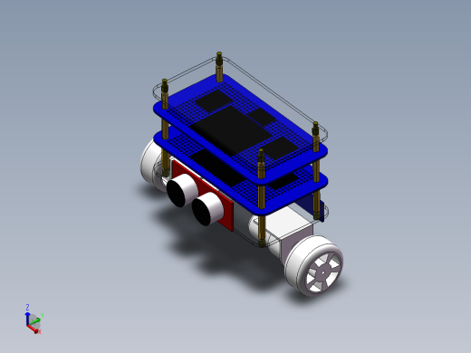 自平衡小车 1（三维+课设+程序+二维+电路图）