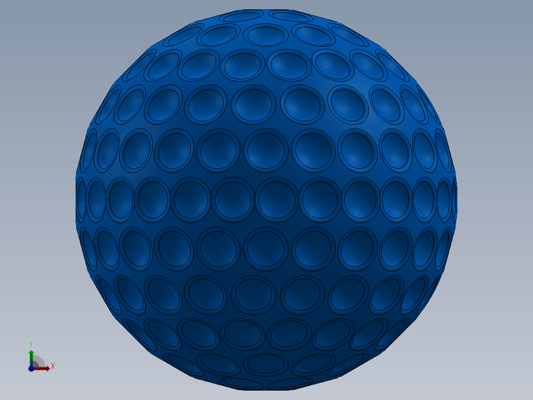 高尔夫球17前视图