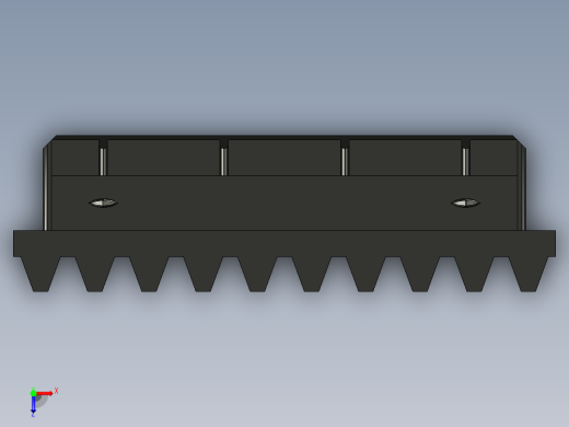 型材-BR RACK ELEMENT 3842501578俯视缩略图