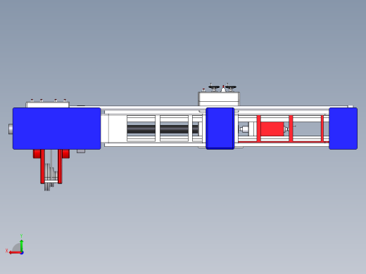 手动车床三维模型后视缩略图