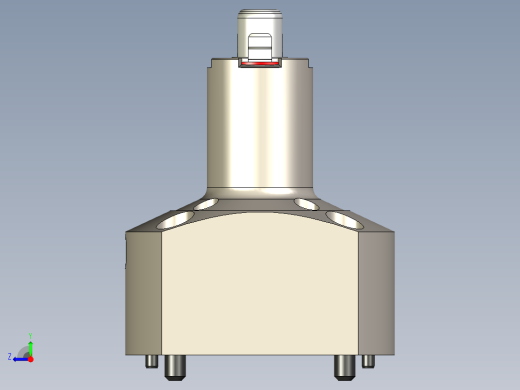 KOSMEKSFA2000-G0A-110-H70多系列多零件图纸模型多系列多零件图纸模型右视缩略图