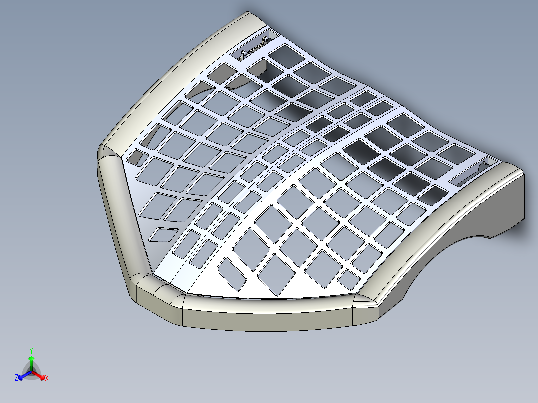 汽车引擎盖（笼式系统）--igs