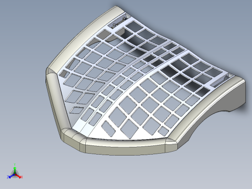 汽车引擎盖（笼式系统）--igs
