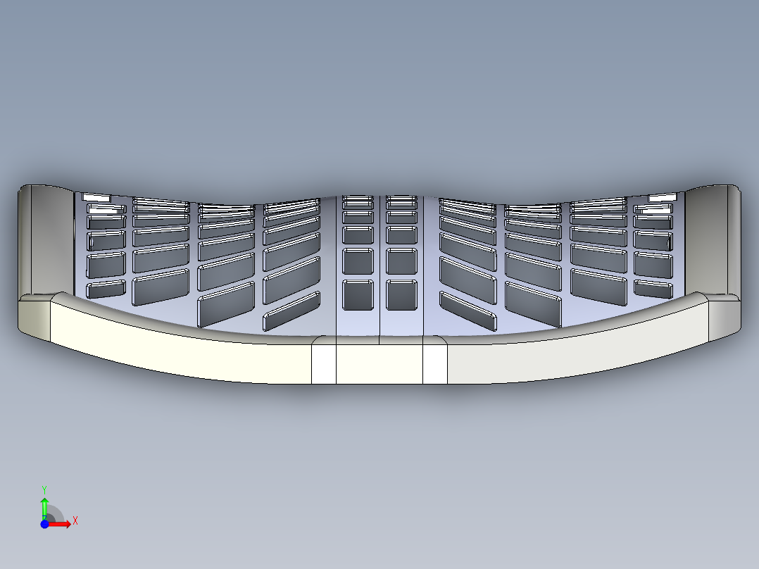 汽车引擎盖（笼式系统）--igs前视图