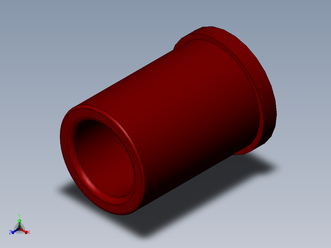 shoulder bushing_pcs2b正等轴测图