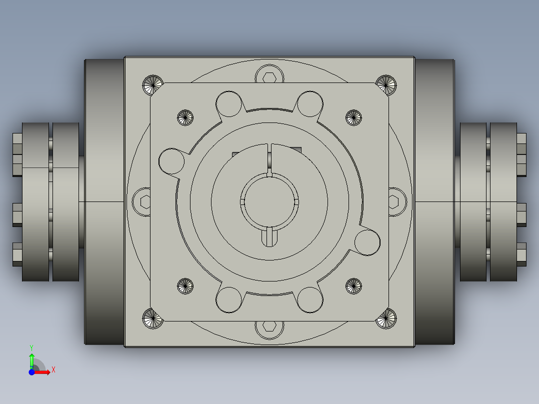 HZT110FC-L3-(A)-S2-P2-(19-40-70-M6-90)前视图