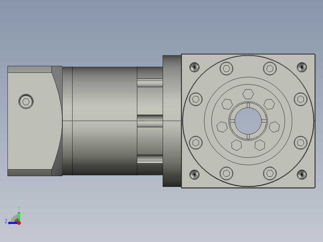 HZT110FC-L3-(A)-S2-P2-(19-40-70-M6-90)右视图