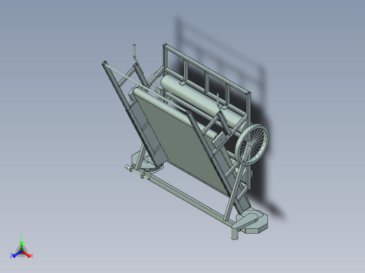 绿色收割机green-harvester-x_t正等轴测缩略图
