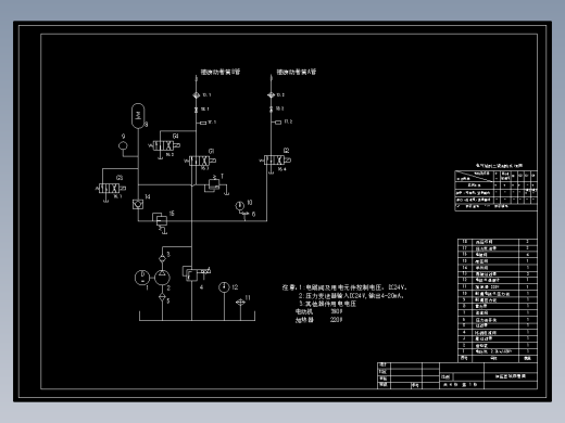 E1298-基于PLC的多绳摩擦提升机制动控制系统设计CAD+说明书