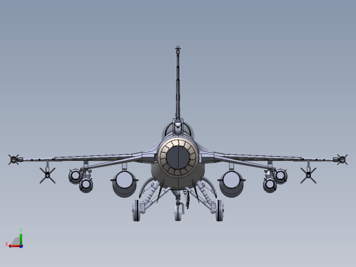 F16猎鹰后视缩略图