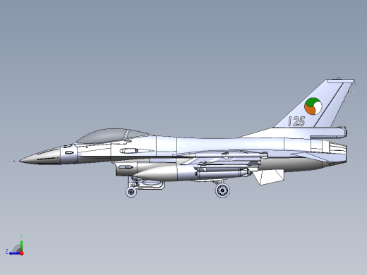 F16猎鹰右视缩略图