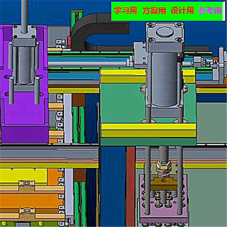 苹果按键评估测试设备 3D模型 非标自动化设备3D图纸3D模型
