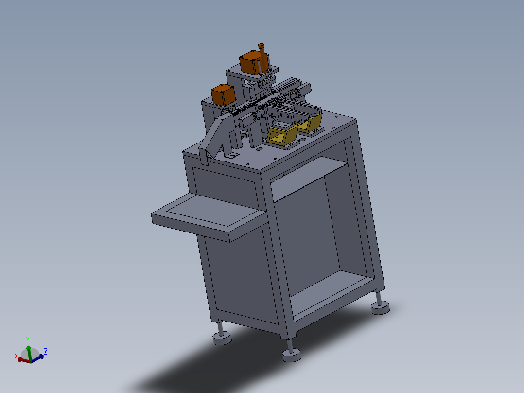 闭路头钉铆合机sw16可编辑