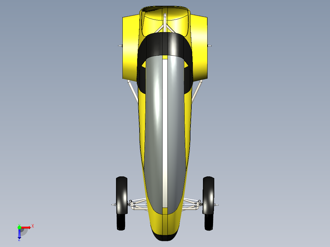 越野四轮车俯视图