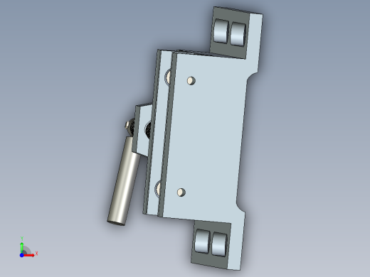 平口钳模型前视缩略图