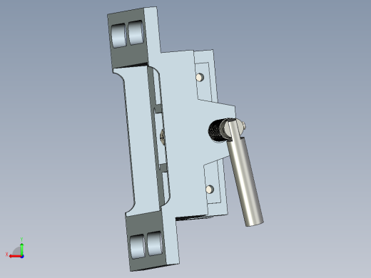 平口钳模型后视缩略图
