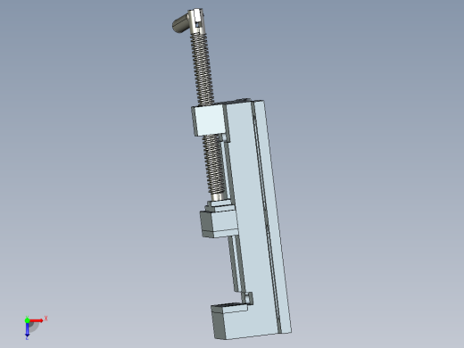平口钳模型俯视缩略图