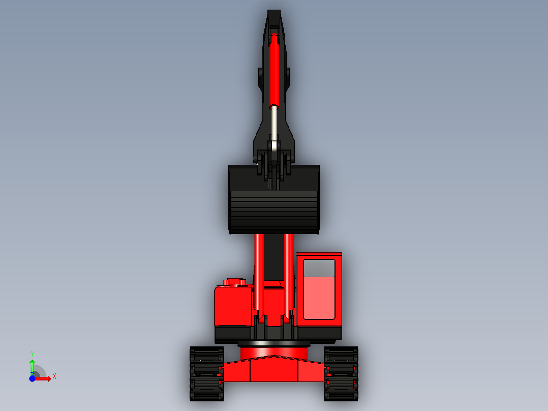 B3003921-沃尔沃挖掘机 ES650前视图