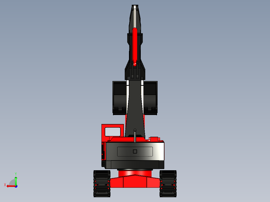 B3003921-沃尔沃挖掘机 ES650后视图