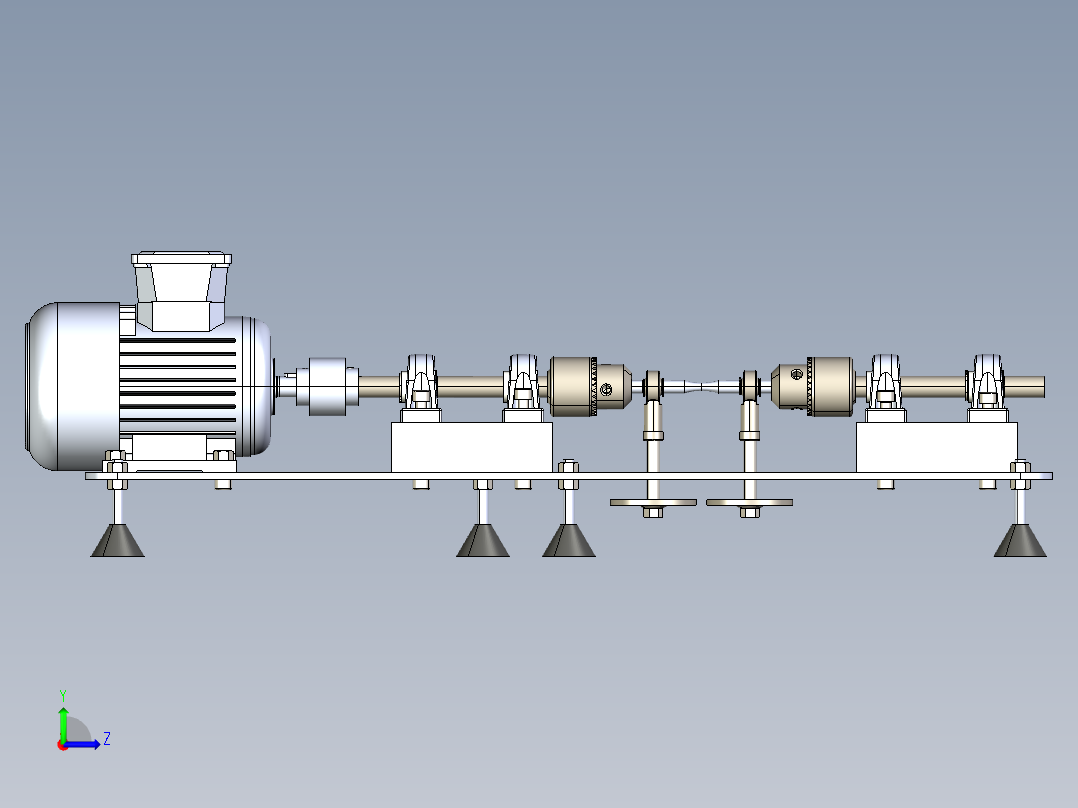 B2004695-径向疲劳机左视图