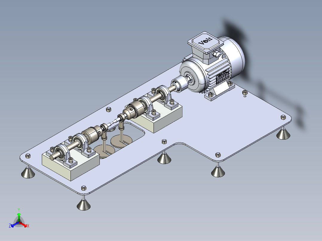 B2004695-径向疲劳机正等轴测图