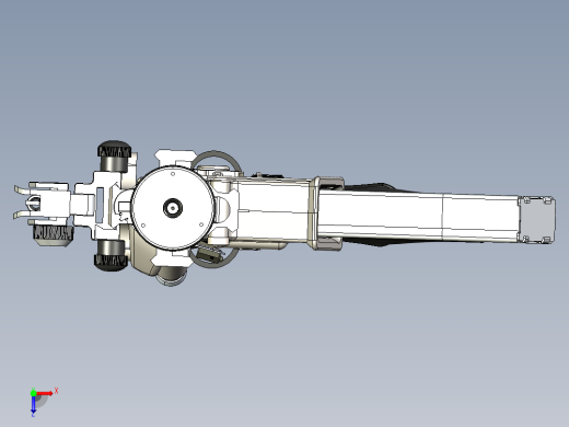 手枪左轮冲锋枪老式狙击步枪设计3D图纸sig516-patrol-rifle-final-assembly STP俯视缩略图