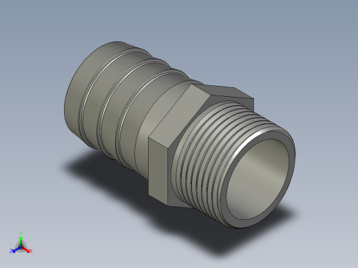 螺纹管水管接头-有边 [DN25X32]