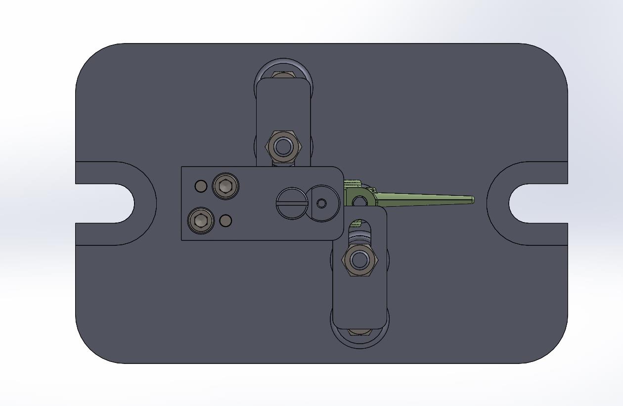 连杆下轴瓦钻孔夹具（CAD图+SW三维）