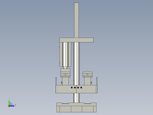 17L17-二工位1热烫连接组件-a-左视缩略图