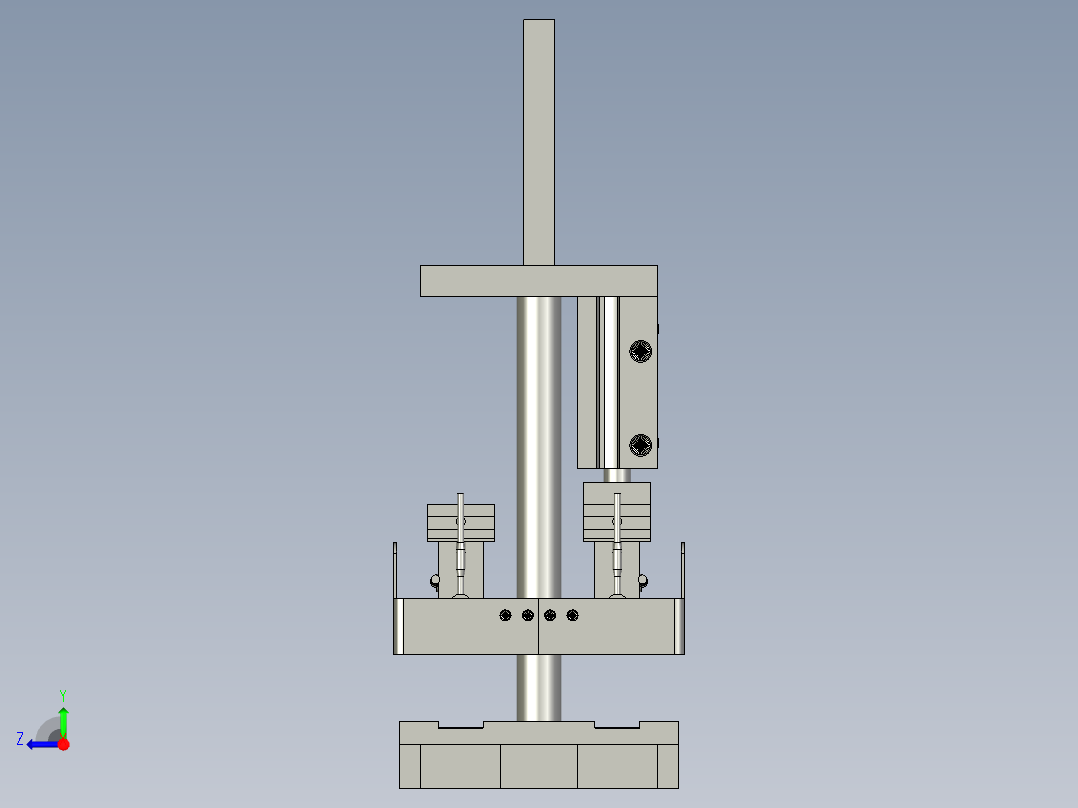 17L17-二工位1热烫连接组件-a-右视图
