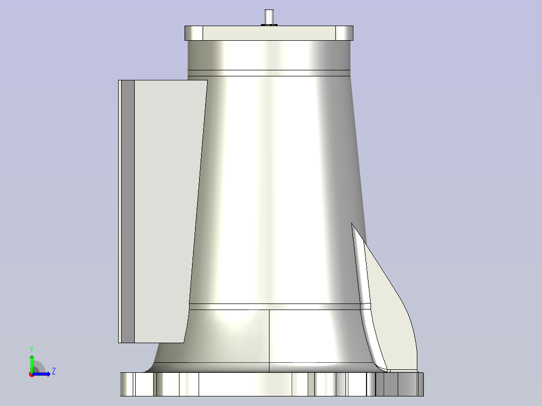 手动变速器型号左视图