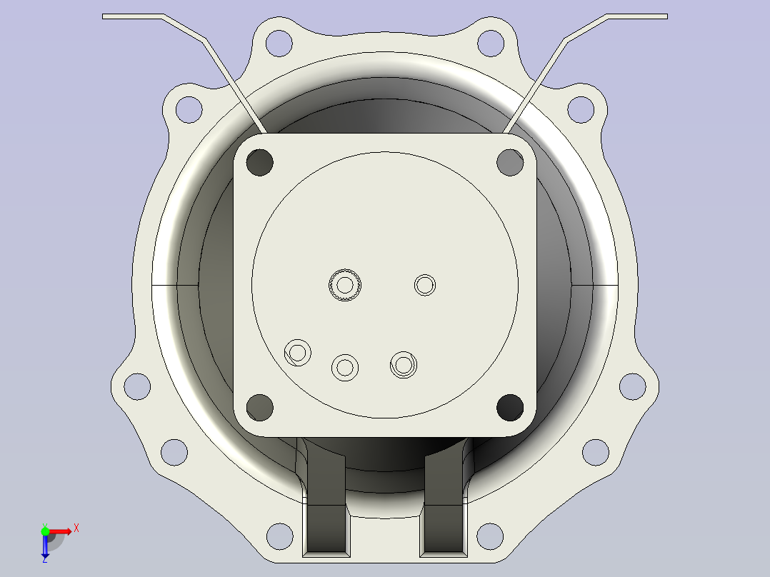 手动变速器型号俯视图