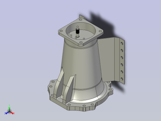 手动变速器型号正等轴测缩略图